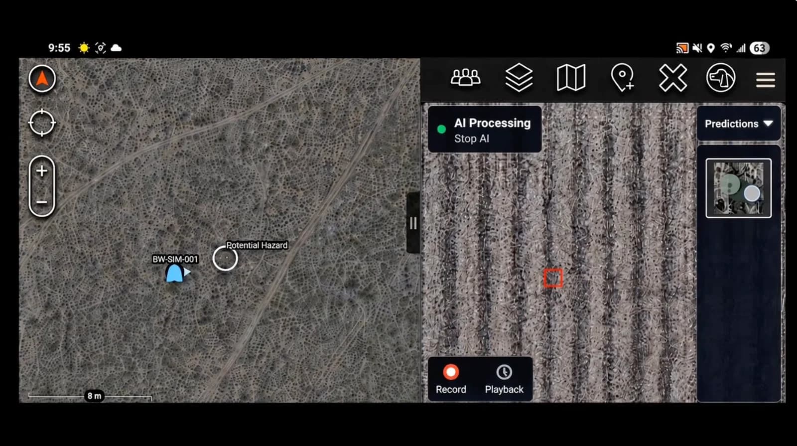 The supplied product image before it was integrated into the video